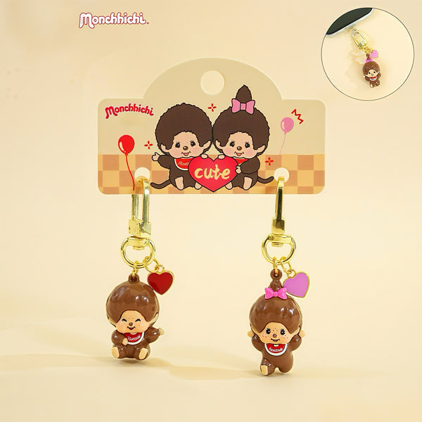 Monchhichi keychain