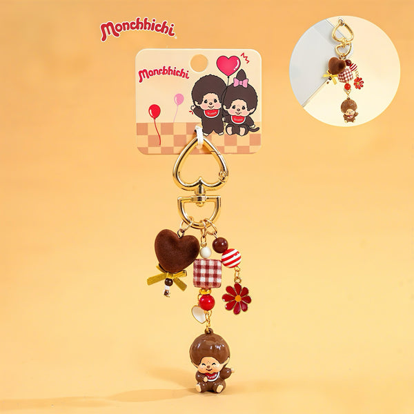 Monchhichi keychain