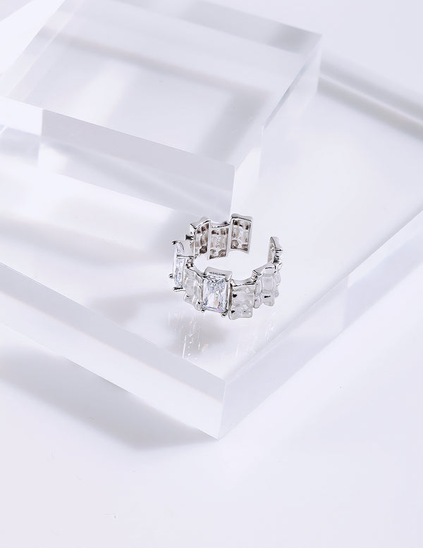Crystal Diamond Ring