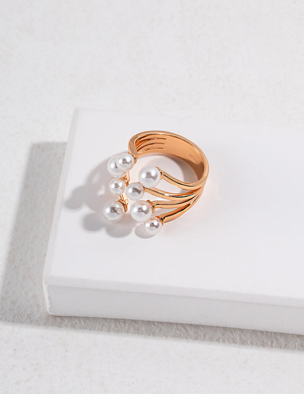 Multiple Pearl Ring